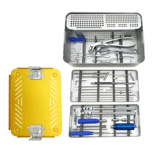 Kit de instrumentos de placa de bloqueo de extremidades inferiores ortopédicas A0 conjunto quirúrgico ortopédico - Imagen 1 de 17