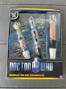 DOCTOR WHO Personaliza tu Juego de Destornilladores Sónicos Completo en Caja DR WHO - Imagen 1 de 7