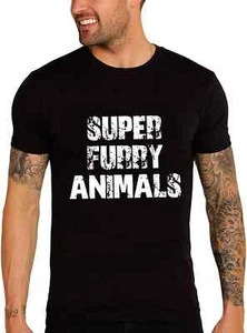 ULTRABASIC Homme Tee-Shirt Animaux À Fourrure Super Furry Animals T-Shirt