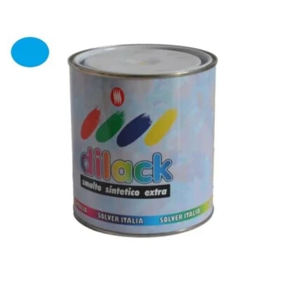 Smalto Sintetico Extra Dilack Solver Italia Vari Colori Pittura per Interni Foto 1 de 4