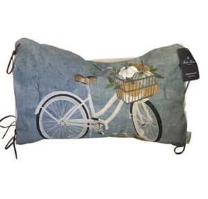 Almohada decorativa Brooks Brothers características bicicleta y calabazas - Imagen 1 de 9