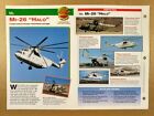 MIL MI-26 Halo United Nations Relief Flights Helicopter specs photos info sheet