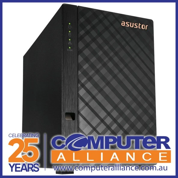 2 Bay Asustor DRIVESTOR 2 Lite 1Gb NAS Unit - image 1 of 2
