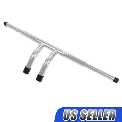 Silver High-Performance 8" Rise T-Bars Handlebar for Harley Sportster Softail Foto 1 de 4