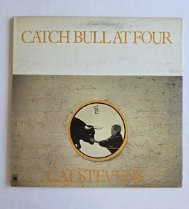 CAT STEVENS Catch Bull At Four 1st CSM 1972 LP Rock A&M-4365 VG To EX vinyl - Picture 1 of 17