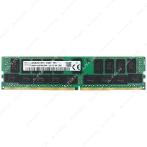 Hynix 32GB DDR4-2400 PC4-19200 2Rx4 ECC RDIMM Server Memory RAM HMA84GR7MFR4N-UH - Picture 1 of 2