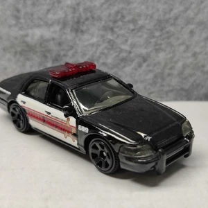 Matchbox VTG 2006 Black FORD CROWN VICTORIA Sheriff's Patrol Car- Loose Mint! - Picture 1 of 9