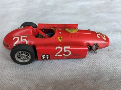 Coche slot Strombecker Lancia Ferrari D50 1959 vintage 1/24 por MTH-Piezas o reparación Foto 1 de 4