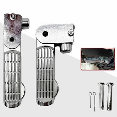 2x E apoio para os pés de bicicleta para motocicleta leve resistente profissional não - Imagem 1 de 4