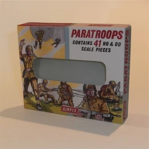 Airfix Empty Paratroopers Paratroops Early Repro Box 1:76 HO OO Scale S23 - Picture 1 of 8