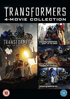 Transformers 1-4 [DVD] - DVD  EAVG The Cheap Fast Free Post - Image 1 of 2
