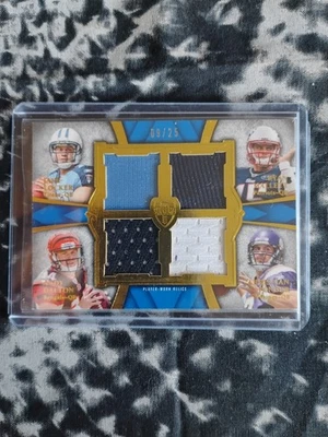 💎💎2011 Topps - Rookie Quad Combo Relics  (MEM, RC) /25💎💎 - Image 1 of 3
