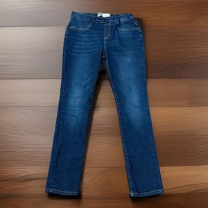 Old Navy Girl's Blue Skinny Built In Tough Adjustable Waist Pull On Jeans, Sz 14 - Picture 1 of 6