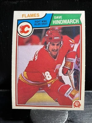 Dave Hindmarch #82 1983-84 O-Pee-Chee Calgary Flames - Image 1 of 2