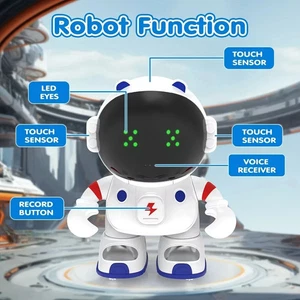 AI Smart Voice Control Robot - [Smart Dancing Robot Toy] Rechargeable  - Picture 1 of 6