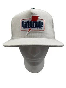 HERREN KORDMÜTZE GATORADE WEISS EINMAL GETRAGEN - Bild 1 von 7