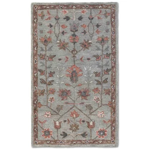 New Color Hand Tufted Wollen Rug Color Teal Multi Handmade Design Carpet Rug - Picture 1 of 4