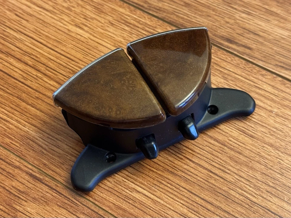 OEM 2003-2006 Mercedes-Benz W211 E320 E500 E55 reposabrazos central bloqueo de pestillo de madera Foto 1 de 4