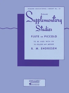Rubank Supplementary Studies Flute Etudes Early Intermediate Music Book - Picture 1 of 1