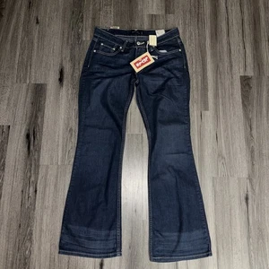 Levi 518 Super Low Boot Cut Size 9 Juniors Stretch New With Tags - Picture 1 of 6