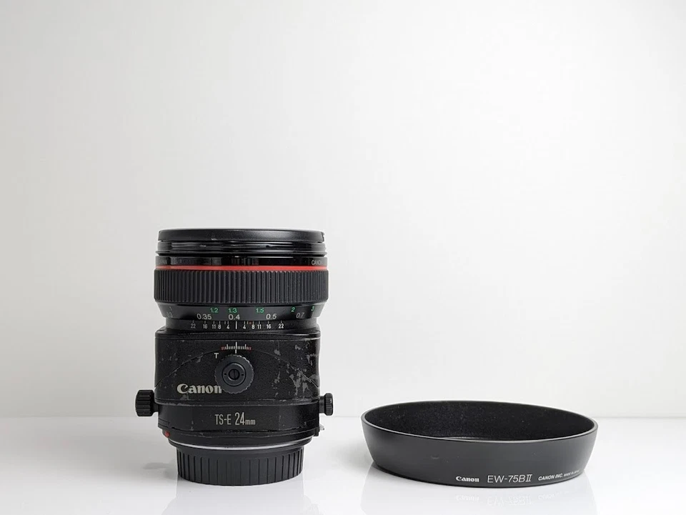 Lente Canon TS-E 24 mm f/3,5 L cambio de inclinación MF [Excelente] Envío rápido desde Japón Foto 1 de 4