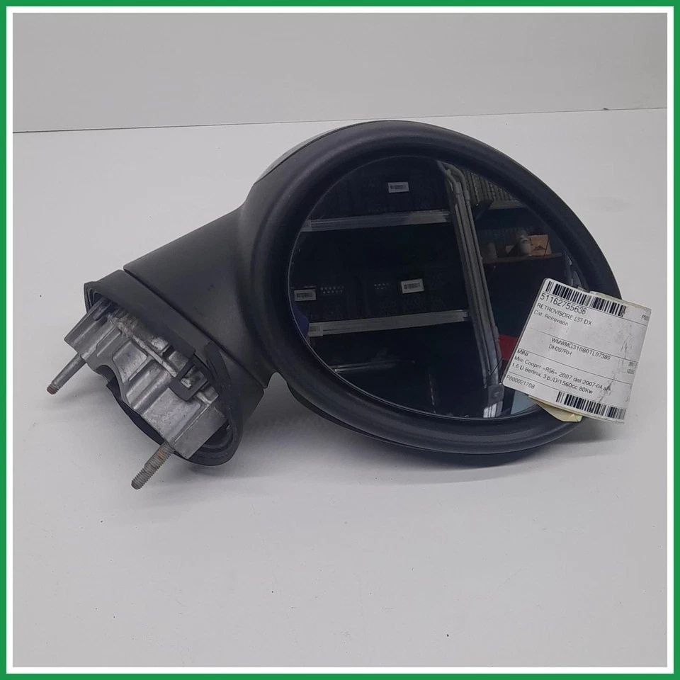 Specchio Retrovisore Laterale Destro DX Mini Mini Cooper R56 51162755636 2007   - Immagine 1 di 4
