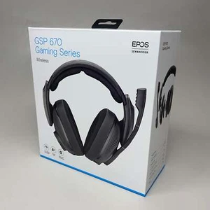 EPOS SENNHEISER GSP 670 Wireless Gaming Headset Bluetooth Low-Latency, 20 HR BAT - Picture 1 of 21