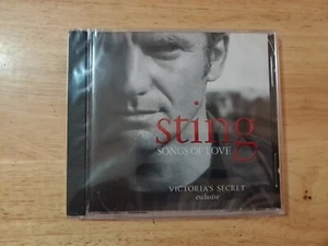 STING SONGS OF LOVE CD New W/ Cracked Case - Imagen 1 de 2