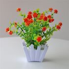 Realistic Artificial Flowers Beautiful Plants in Pot for Home Decoration