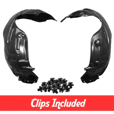 Front Fender Liner Set w/ Clips For 2005-2010 Toyota Avalon TO1250112 TO1251112 - Image 1 of 3