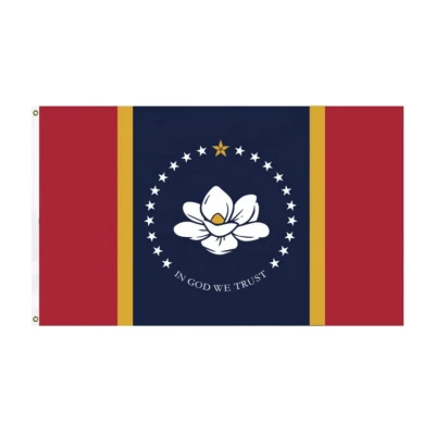 TBC FLAGS Mississippi 3ft x 5ft Printed Polyester Flag
