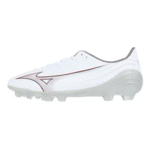 Mizuno Alpha SELECT Soccer Cleats Spikes Shoes P1GA236509 White/Silver Wide 2E - Picture 1 of 13