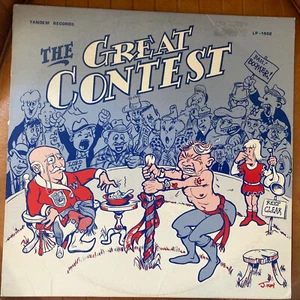 GREAT CREPITATING CONTEST VINYL LP RECORD ALBUM COVER ONLY RARE COMEDY ! - Picture 1 of 2
