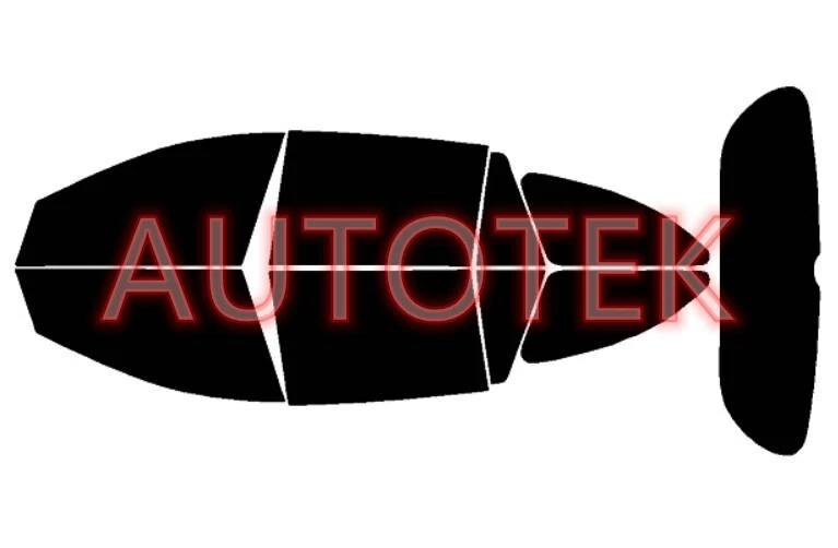 Película de ventana lateral precortada cualquier tono para Mercedes-Benz Clase R 2006-2013 Foto 1 de 4