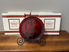 Vintage Avon 1876 Cape Cod Collection Ruby Red Glassware Dinner Plate - Set of 4
