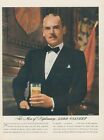 1944 Lord Calvert Whiskey Stylish Man Tuxedo Sarra Signed Vintage Print Ad L6