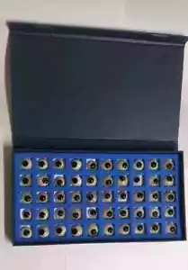 Augen Künstliche Prothese Set 50 Teile Realistisch Natürlich Braun Auge - Bild 1 von 9