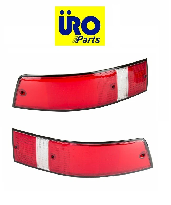 For Porsche 930 911 912 Set of 2 Tail Light Lenses Driver Left & Right - Image 1 of 1