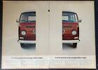Vintage 1968 Volkswagen Station Wagon Print Ad
