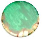 1x Large Natural Round Slice Agate Gemstone Pendant Focal Bead 50 mm Green Brown