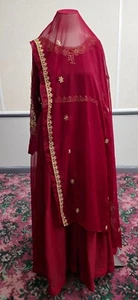 Pakistani Dress Salwar Kameez Ready To Wear Suits Casual ware cotton Size Large - Picture 1 of 7