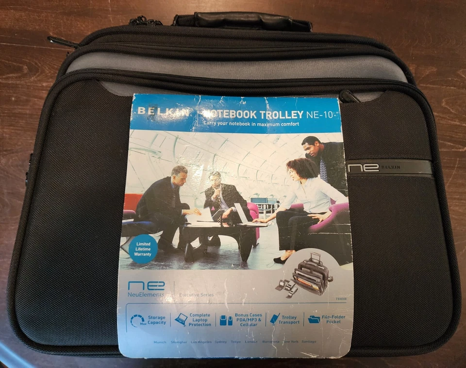 Maletín con ruedas para portátil Belkin Notebook Trolley NE-10 nuevo  Foto 1 de 4