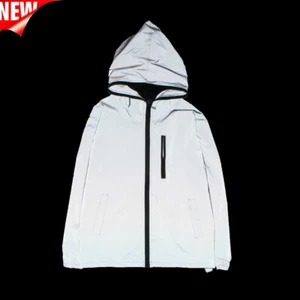 Reflektierende Herrenjacke Unisex Full Reflective Jacke Laufjacke/Atmungsaktiv - Bild 1 von 11