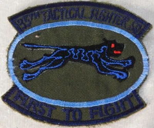 Vintage Vietnam USAF US Air Forces 35th Tactical Fighter Squadron Pilot Patch - Picture 1 of 2