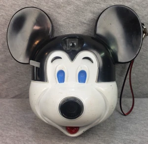 Vintage Walt Disney Mickey Mouse Head Mic A Matic 126 Novelty Film Camera C 1971 - Picture 1 of 15