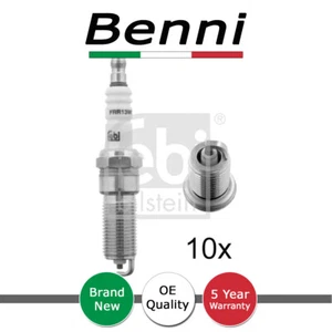 Spark Plug Benni Fits Ford Fiesta 1992- Focus 1998-2012 Ka 1996-2008 6726180 - Picture 1 of 2