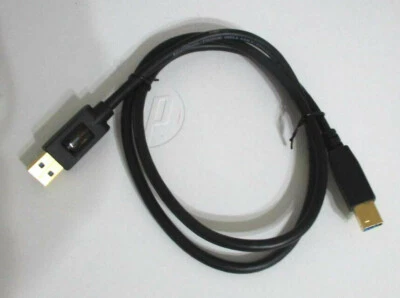 AMAZON BASICS USB 3.0 (A-Male to B-Male) Adapter Cord Cable - Black 1 Metre NEW - Image 1 of 4
