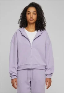 Urban Classics Damen Ladies Cozy Short Zip Hoody TB6864 - Picture 1 of 81