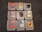 Nes Game Lot 9 Games, Jackie Chan?S, Super Mario 3, And More
