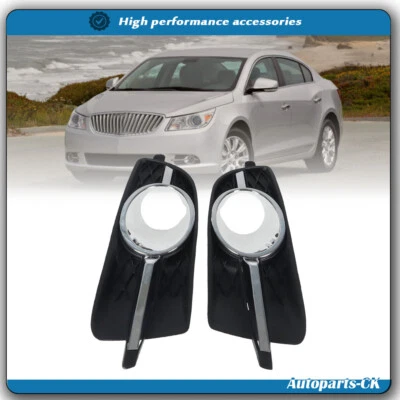 Left and Right Fog Light Lamp Trim Bezel Cover For Buick LaCrosse 2010 2011-2013 Foto 1 de 4